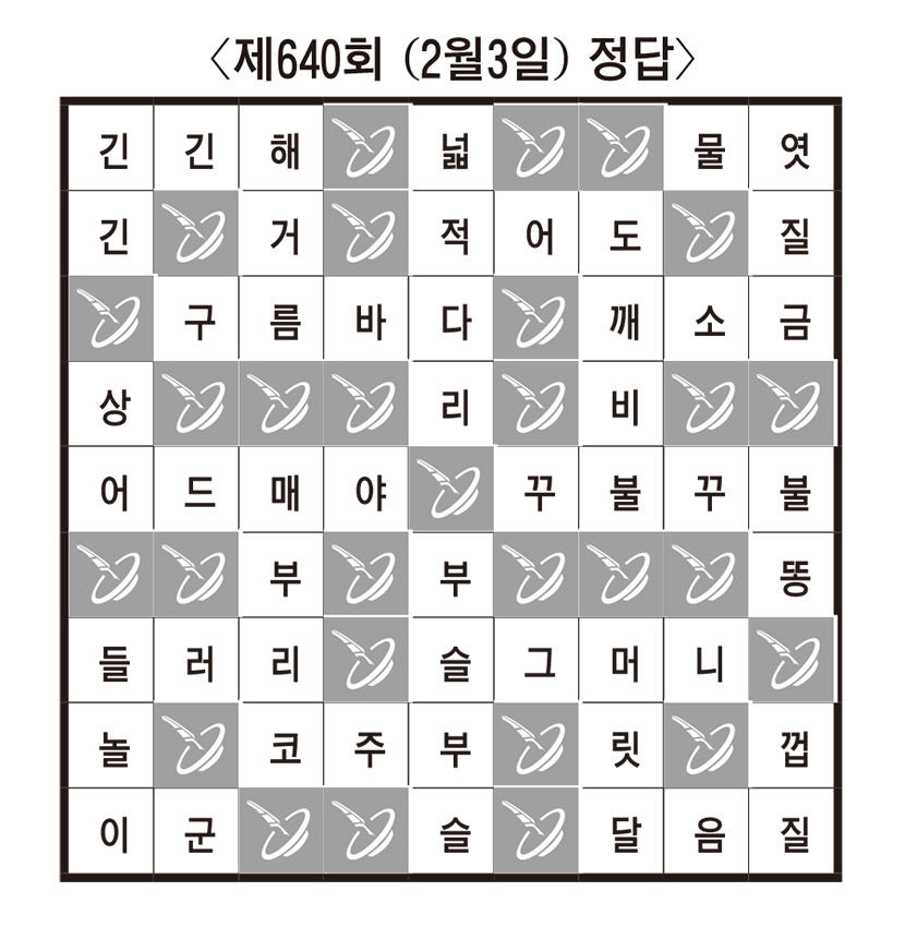 [임무출의 우리말 알아맞히기] 제642회