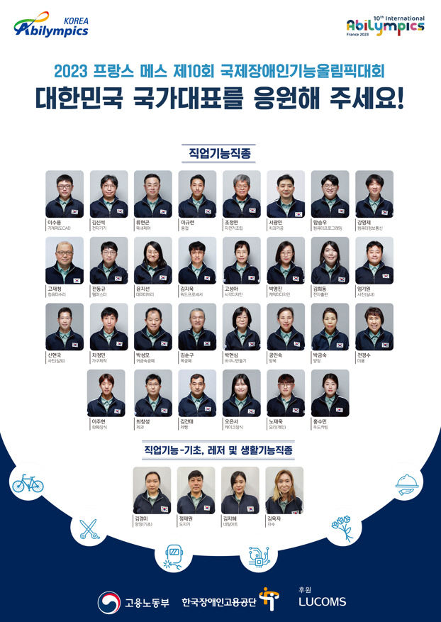 경북 박영진·김지욱 선수, 파리 국제기능올림픽 금 캐러 간다