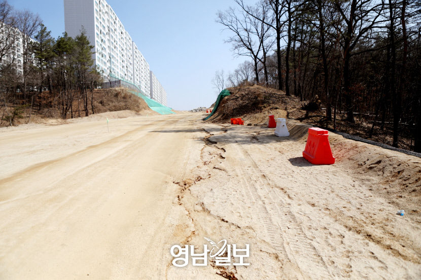 수방대책 없는 우회路 공사에 주민 불안
