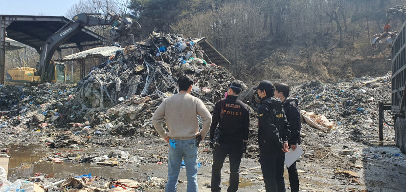 폐기물 관련 현장 잇단 화재…성주군·고령군 화재 발생