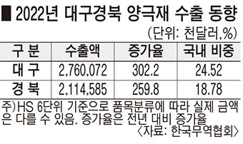 K-배터리도 보조금…대구경북 2차전지 성장세 이상무