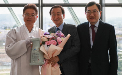 류희림 문화엑스포 대표 퇴임…경영 혁신으로 문화관광 활성화 이바지