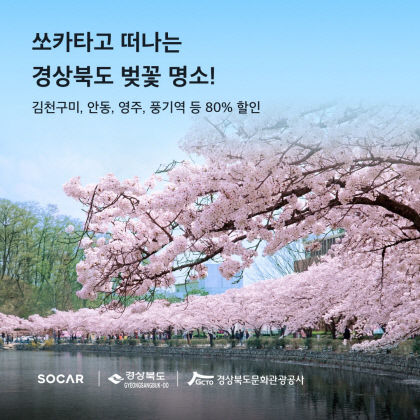 경북으로 놀러 오세요 경북관광 파격 혜택
