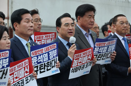 양곡관리법 거부 놓고…與 거부권 행사 당연 野 농민 포기 선언