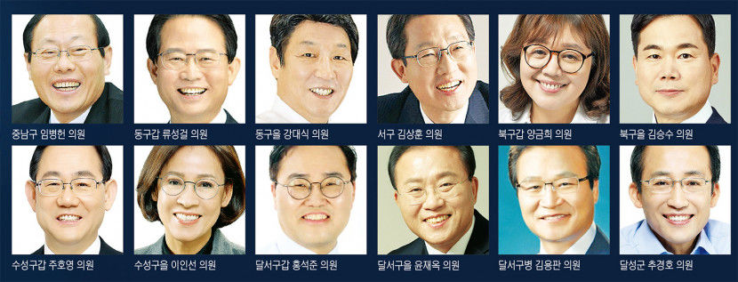내년 총선 TK 물갈이폭 어느정도 될까
