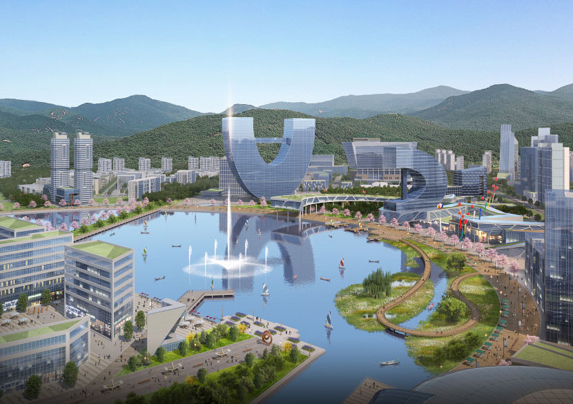 대구공항 이전 터, 24시간 잠들지 않는 두바이식 개발