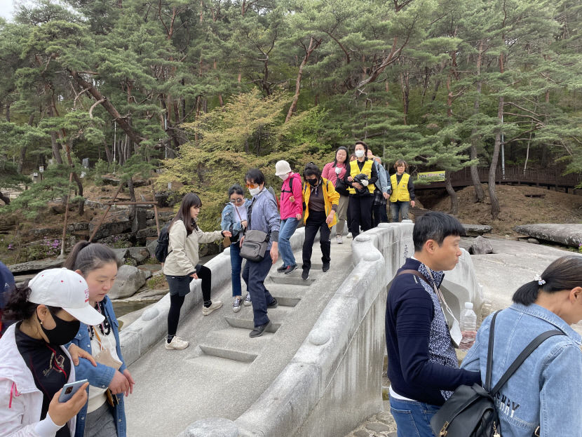 [동네뉴스] 마음으로 보고 몸으로 느껴요 시각장애인의 봄나들이