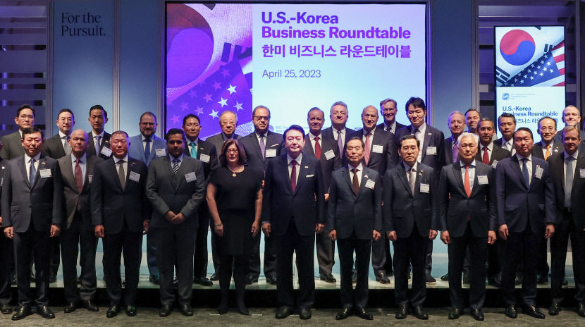 [尹국빈방미 동행취재] 이틀차 경제외교 주력…8조원 투자유치 성과낸 尹