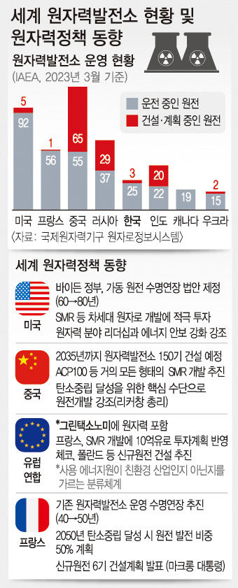 [경북, 원자력 르네상스 시대를 열다 .3] 국내외 원자력 발전 산업의 현황과 미래