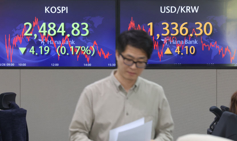 환율 장중 1,340원대까지 상승