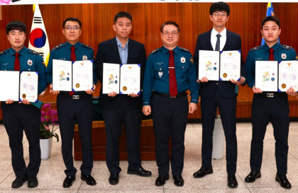 최주원 경북경찰청장, 마약 사범 검거 유공 표창…MZ 세대 수사 경찰관과 간담회도