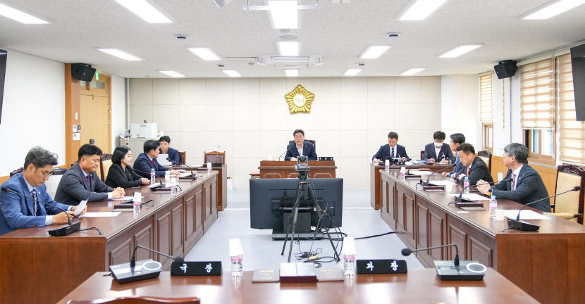 경주시의회 2025 APEC 정상회의 경주 유치 지원 특위 구성