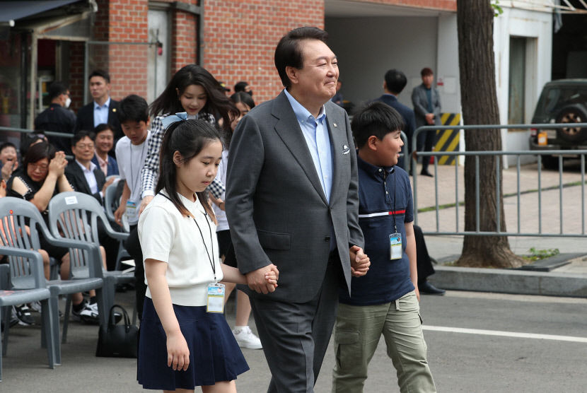 尹대통령 어린이가 나라 주인공…미래이자 희망 어린이날 메시지