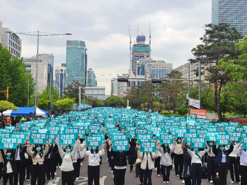 간호법 논란, 교육계로 확산되나?…교육부, 집회 앞두고 전국 간호대학에 전화 돌렸다