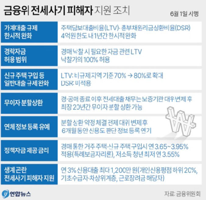 전세사기 피해자 대출연체정보 등록유예, 특례보금자리론 출시
