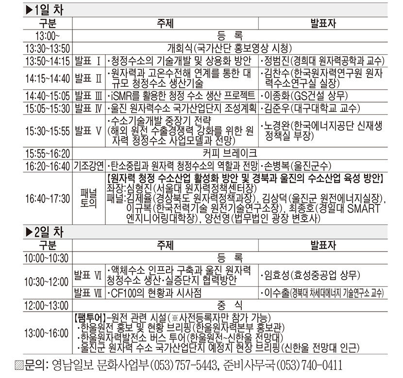 [알림] 2023 경북 원자력 수소산업포럼