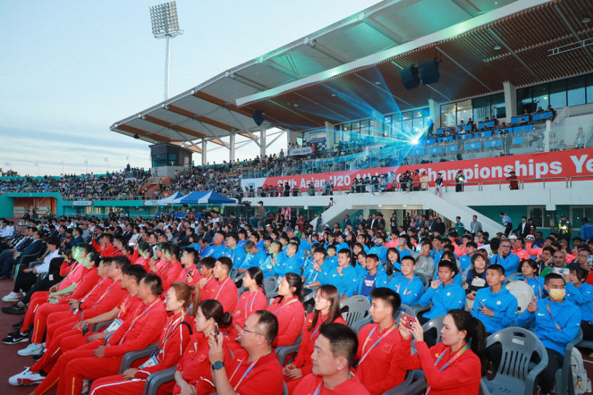 예천아시아 U20 육상대회 개막···7일까지 예천스타디움에서 열띤 레이스