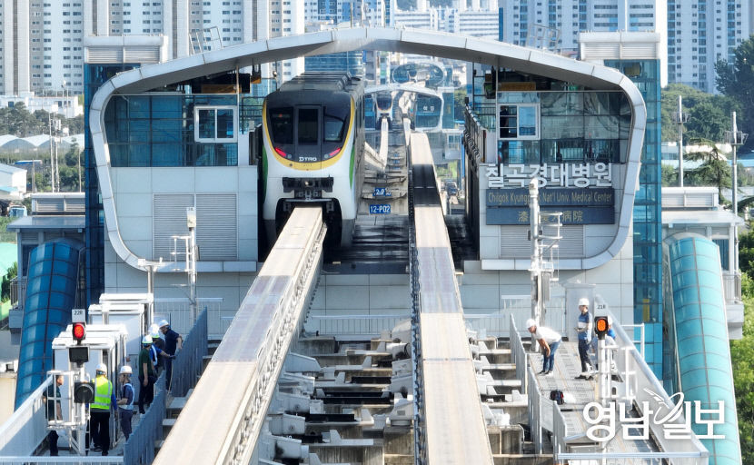 기기 고장으로 일부 구간만 운행한 대구도시철도 3호선, 3시간21분만에 복구 완료