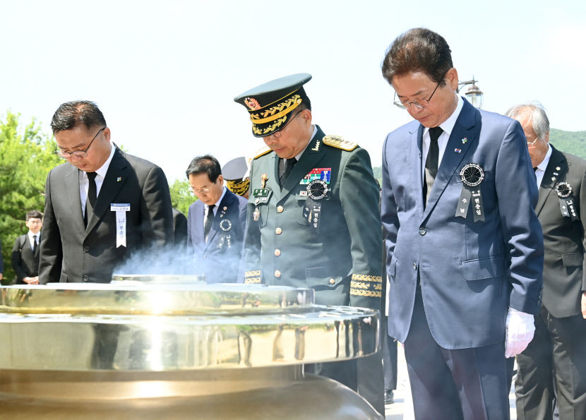 제68회 현충일 맞아 대구 곳곳 추념식·참배 행사 잇따라