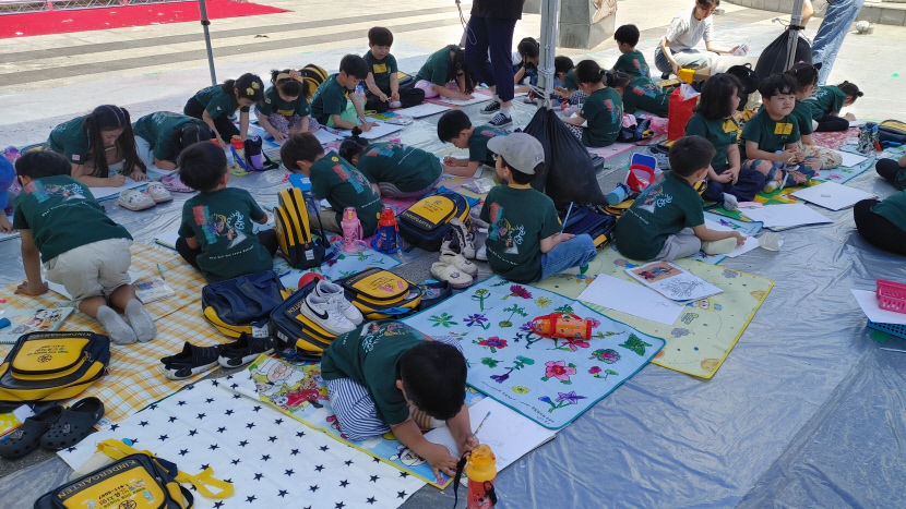 경산서 김유신 화랑정신을 기리는 사생대회 300여명 참가