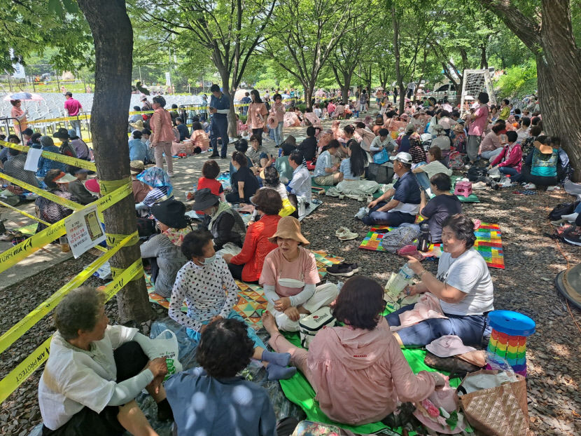 대프리카 날려버린 이찬원 분홍빛 팬덤 물결…달성 송해음악회 역대급 관객 몰린다