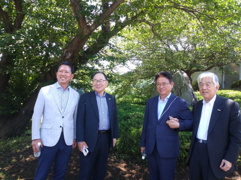 이철우 경북도지사.김장호 구미시장, 日 도레이社 방문