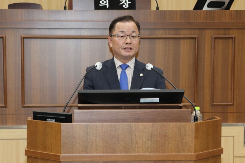 이동화 예천군의원 경북도청 신도시에 실속형 영어마을 신설 제안