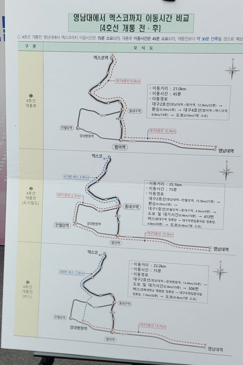 엑스코 없는 엑스코선 불명예 해소될까…엑스코역 유통단지 쪽으로 이동