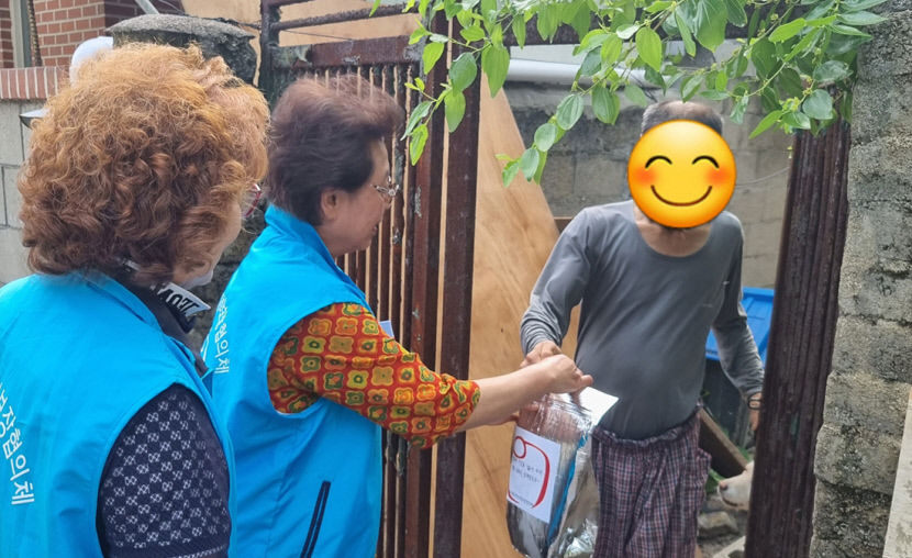 영주 부석면지역사회보장協, 취약층에 삼계탕 나눔