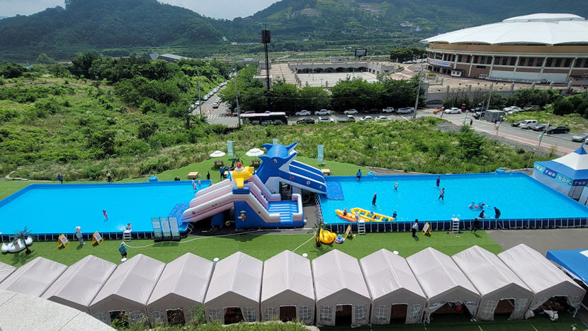 [힐링 여행] 청도 군파크 루지, 1880m 국내 유일 마운틴코스 루지…산속에서 즐기는 짜릿한 이색체험