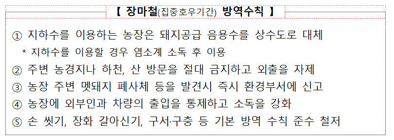 방역수칙