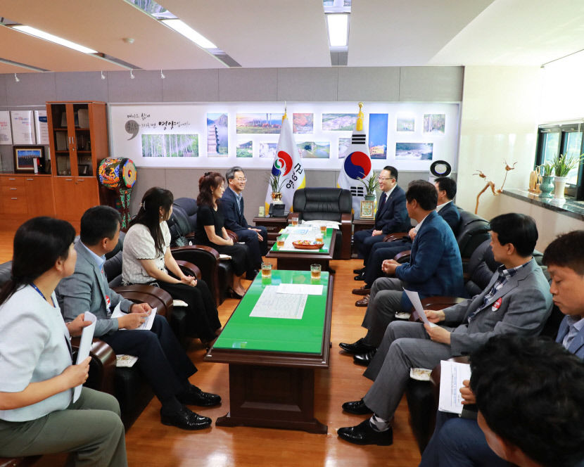 고춧가루 등 영양 농산물, 전국 아파트단지에 공급된다