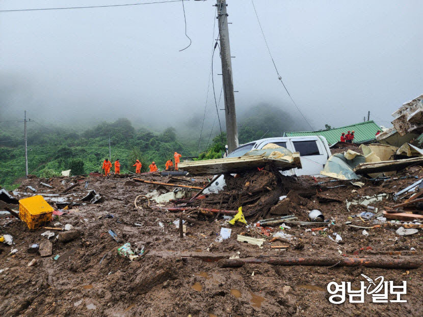 대구경북 19일 오전까지 많은 비…산사태 지역 등 추가 피해 우려