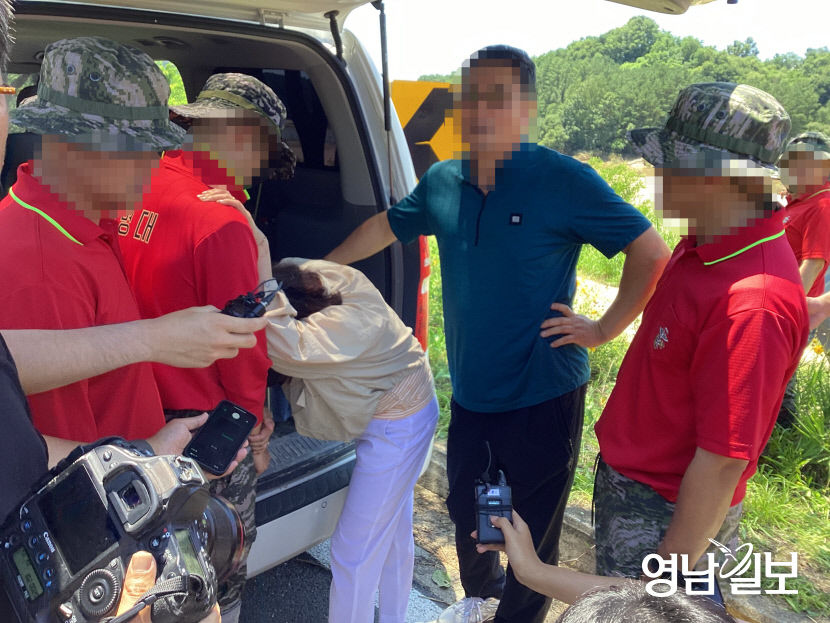 예천서 실종자 수색하던 해병대원 실종…현장 찾은 가족 오열(종합)