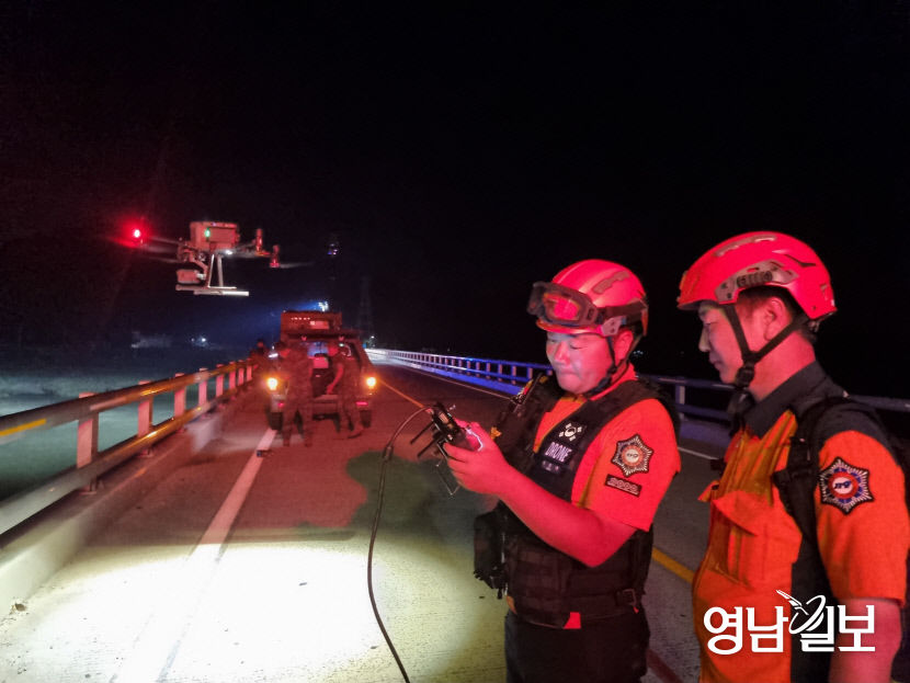 (종합)예천 실종 해병대원 14시간만에 내성천 하류서 심정지 상태로 발견