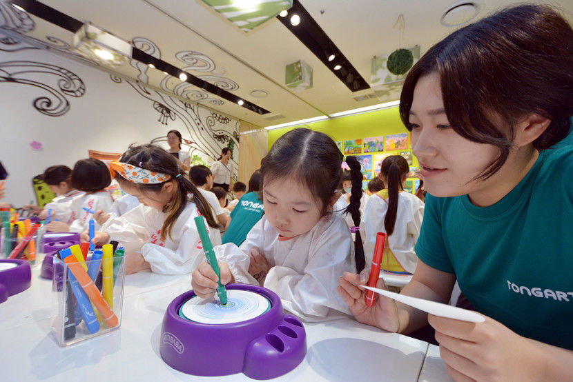 [포토뉴스] 여름방학 맞이 숲속 미술여행 체험전