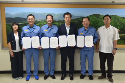 위덕대, 포스코 노조·자회사와 우수 인재 양성 업무협약 체결