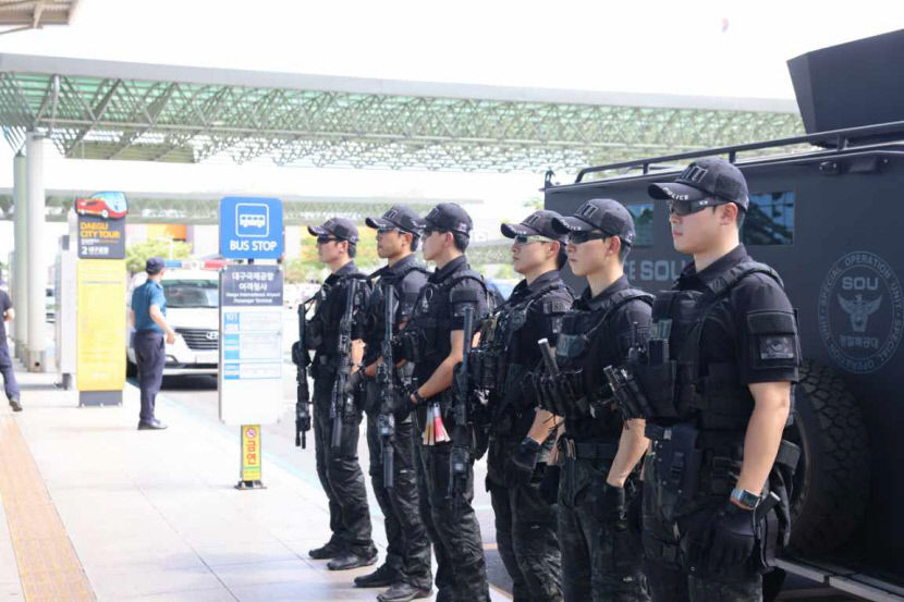 대구공항 등 국내 공항에 폭탄테러 예고 글 잇따라···경찰 만일의 사태 대비에 총력