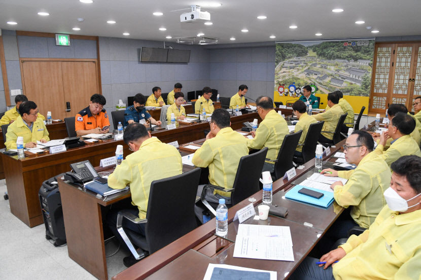 태풍 카눈 북상에 영주시 피해 최소화 대책 마련 총력