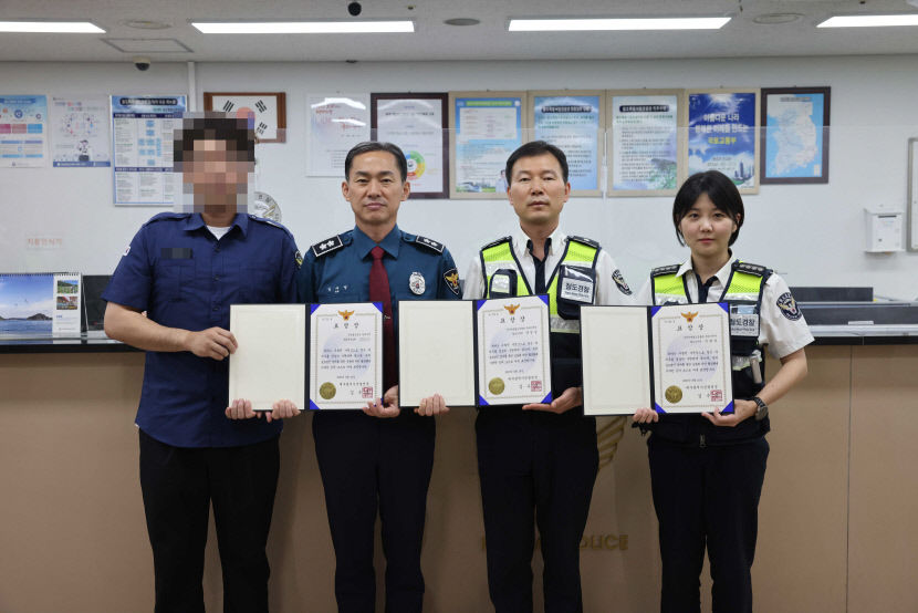 대구 경찰, 살인 하겠다는 피의자 검거 기여한 시민에게 유공자 표창