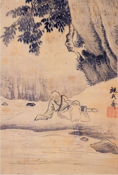 [김남희의 그림 에세이] 물을 바라보는 선비의 자세…사나운 물결에도 두려움 없이…선비의 마음은 고요한지고