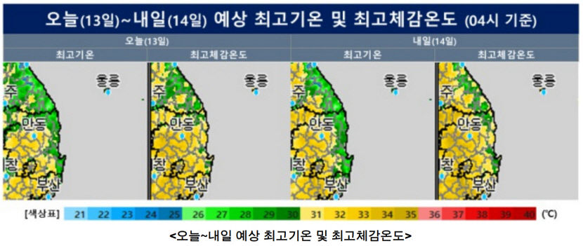 대구·경북 당분간 무더위…동해안 너울·강풍 유의해야