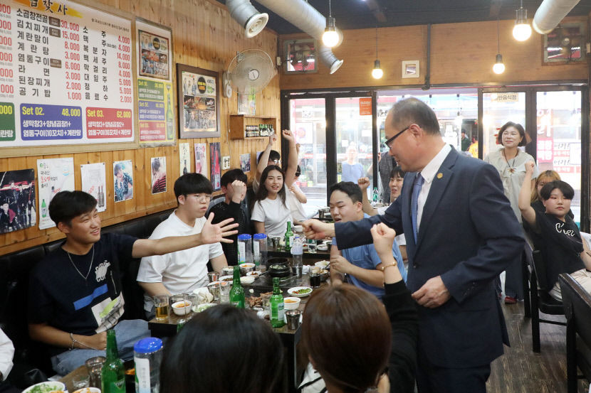 영남이공대, 안지랑곱창골목과 함께 하는 영남이공대 상생 축제 개최