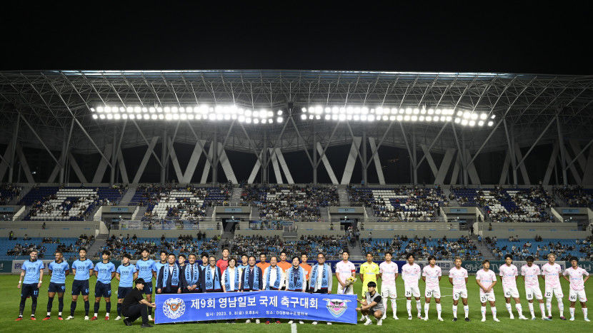 영남일보 국제축구대회, 선선한 가을 바람 속 축구열기로 금요일 불태웠다