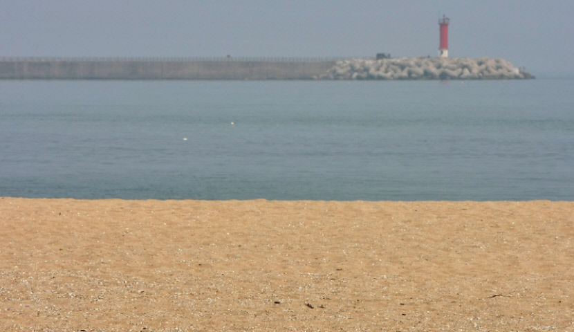 후포백사장
