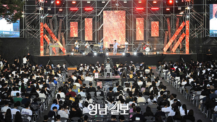 경산 AGAIN 대학가요제 낭만·열정 불태웠다