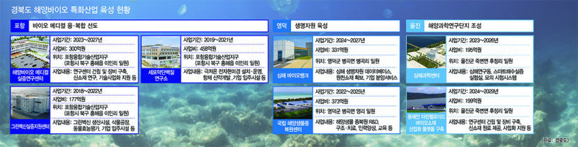 11兆 해양바이오 시장 선점…경북 동해권에 클러스터 조성