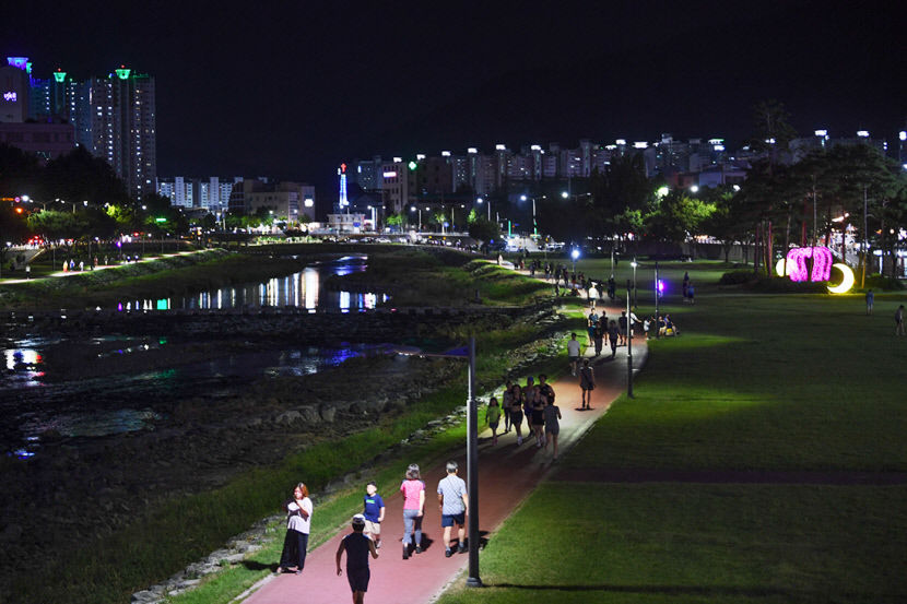 [경산 뉴 파노라마 .7] 경산시민의 안식처 남천