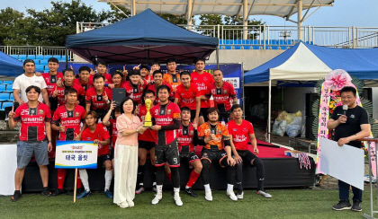 경주서 경북도 외국인 근로자 축구대회 성료…태국 올릿팀 우승