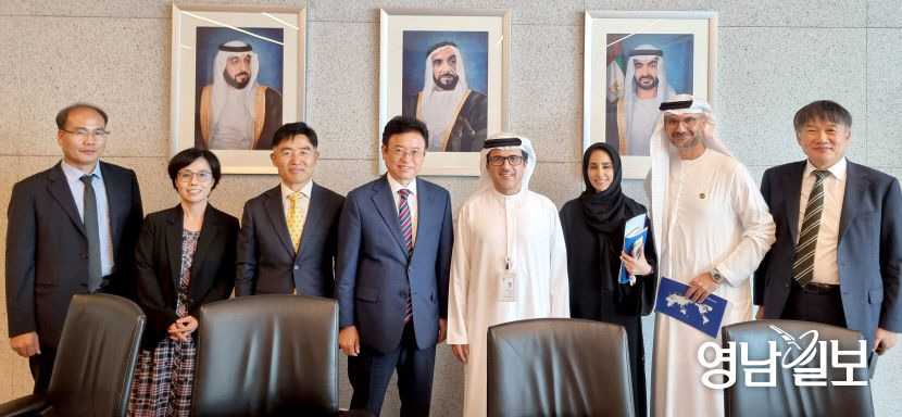 이철우 경북도지사, UAE 찾아 중동 에너지 기업 투자유치 총력